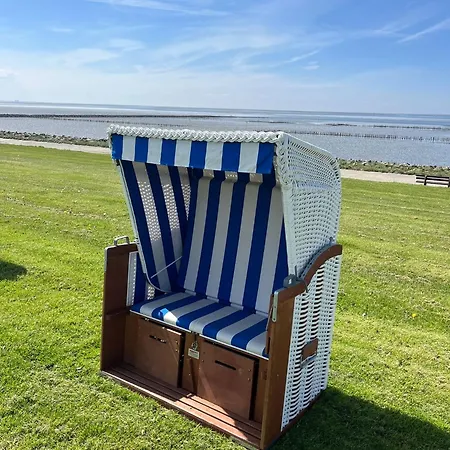 Fewo Schroeder - Bude 63A Mit Strandkorb Am Meer - Inklusive Bettwaesche